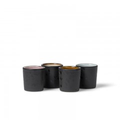 Bitz Bitz Gastro black Eierbecher Set 4-tlg. d: 5,2 cm / h: 5 cm Набор чашек для яиц Bitz Gastro черный из 4 предм. д: 5,2 см / ч: 5 см