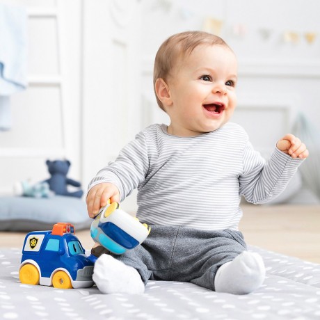 solini Polizeiauto Push Go Полицейская машина толкает вперед