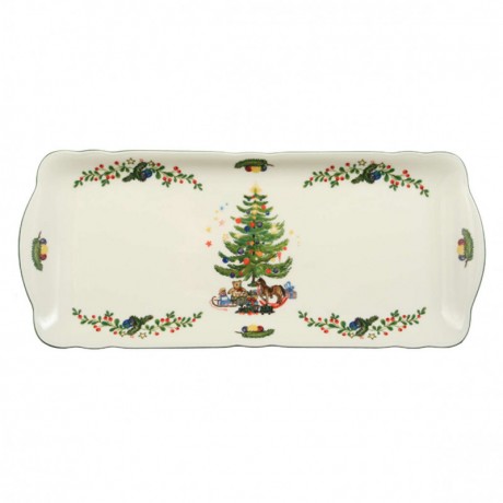 Seltmann Weiden Seltmann Weiden Marie-Luise Weihnachten Kuchenplatte eckig 35 cm Seltmann Weiden Marie-Luise Рождественская квадратная тарелка для торта 35 см