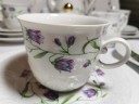 Сервиз чайный винтажный Schirnding Bavaria на 4 персоны, с нежным цветочным декором, 19 предметов, фарфор, Германия, 1960 год.