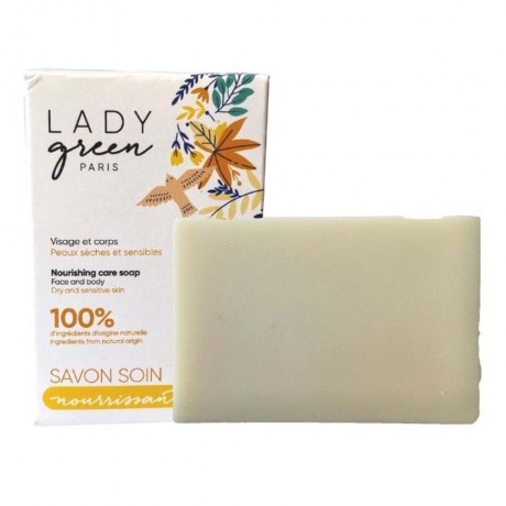 Lady Green Care Soap Face & Body Nourishing 100g Мыло-уход для лица и тела Питательное 100г