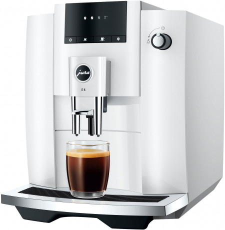 JURA JURA Kaffeevollautomat 15433 E4 Piano White (EA)  Полностью автоматическая кофемашина JURA 15433 E4 Piano White (EA)