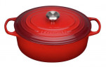 Le Creuset LE CREUSET Br\u00e4ter 31 cm SIGNATURE rot LE CREUSET Br>4ter 31 см SIGNATURE