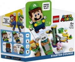 LEGO Super Mario 2er Set: 71360 Abenteuer mit Mario - Starterset + 71387 Abenteuer mit Luigi - Starterset Набор Super Mario из 2 предметов: 71360 начальный набор «Приключения с Марио» + 71387 начальный набор «Приключения с Луиджи»