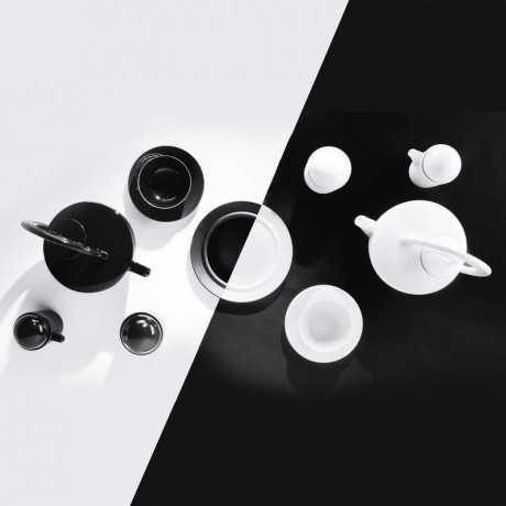 Rosenthal studio-line Rosenthal studio-line Cupola - Porcelaine noire Teeset schwarz 21-tlg. - limitiert auf 49 Stuck Rosenthal studio-line Cupola - Чайный набор Porcelaine noire черный 21 предм. - лимитировано 49 штук