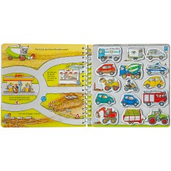 Ravensburger ministeps® Wer fahrt wohin? mit 22 Magnetteilen ministeps® Кто куда? с 22 магнитными частями
