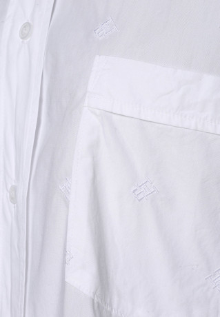 Tommy Hilfiger Button-down blouse weiss Блузка на пуговицах белый