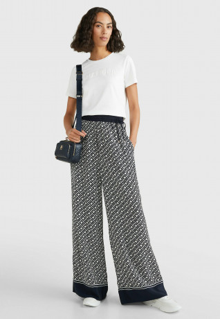 Tommy Hilfiger REG TONAL  Print T-shirt ecru REG TONAL Футболка с принтом экрю