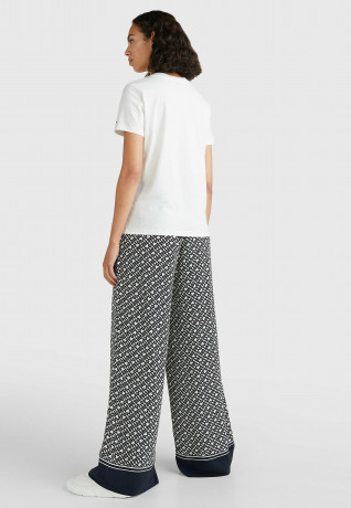 Tommy Hilfiger REG TONAL  Print T-shirt ecru REG TONAL Футболка с принтом экрю