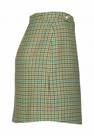 Tommy Hilfiger MIT WOLLE Pencil skirt green С ШЕРСТЬЮ Юбка-карандаш зеленый
