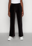 Tommy Hilfiger WIDE LEG PANTS Tracksuit bottoms black ШИРОКИЕ БРЮКИ Спортивные штаны черный