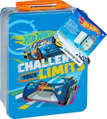 klein Hot Wheels Autosammlerkoffer aus Metall Металлический коллекционный автомобиль Hot Wheels