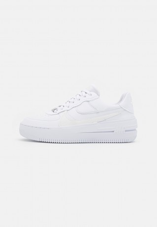 Nike Sportswear AIR FORCE 1 PLATFORM Sneaker low white/summit white AIR FORCE 1 PLATFORM Низкие кроссовки женские белый/саммит белый