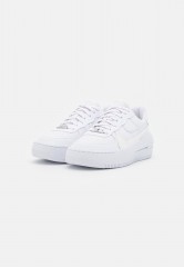 Nike Sportswear AIR FORCE 1 PLATFORM Sneaker low white/summit white AIR FORCE 1 PLATFORM Низкие кроссовки женские белый/саммит белый
