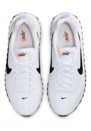 Nike Sportswear AIR MAX DAWN Sneaker low white/black-total orange AIR MAX DAWN Низкие кроссовки женские белый/черный-оранжевый