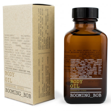 Booming Bob Body Oil Refreshing Citrus Масло для тела освежающее цитрусовое