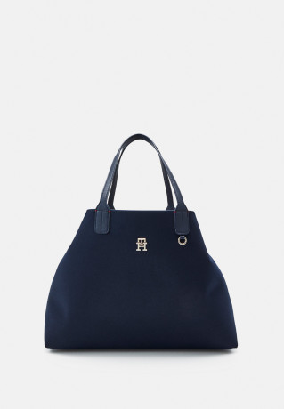Tommy Hilfiger ICONIC TOMMY TOTE Tote bag space blue ICONIC TOMMY TOTE Сумка-тоут космический синий
