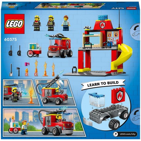 LEGO LEGO City 60375 Feuerwehrstation und Loschauto LEGO City 60375 Пожарная часть и пожарная машина