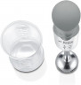 BOSCH BOSCH Stabmixer ErgoMixx MSM66110 Edelstahl-Mixfuss 4-Klingen 600W weiss/grau  Ручной блендер BOSCH ErgoMixx MSM66110, ножка для смешивания из нержавеющей стали, 4 лезвия, 600 Вт, белый/серый