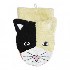 Furnis Waschlappen Katze  Мочалка кошка