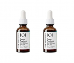 Geek &amp; Gorgeous 101 Power Peptides 30ml x 2st, Сыворотка для лица с пептидами, упругость и разглаживание кожи, 30 мл x 2 шт