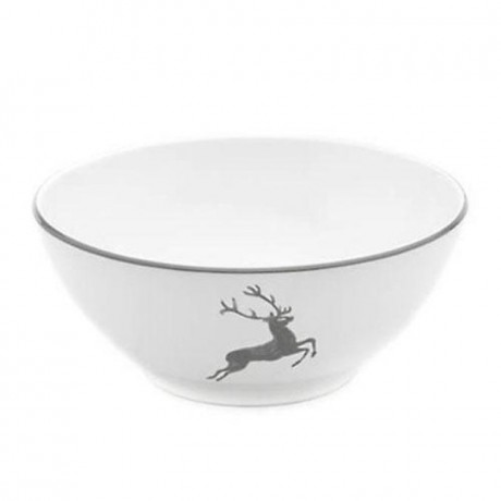 Gmundner Keramik Gmundner Keramik Grauer Hirsch Schussel d: 27 cm / 2,5 L Миска Gmundner Ceramics Grey Deer D: 27 см / 2,5 л
