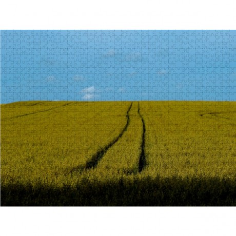 CALVENDO Puzzle CALVENDO Puzzle Erntezeit in Sieversen Пазл CALVENDO Puzzle Время сбора урожая в Зиверсене