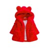frler frler Hasenohren Mantel fur Madchen Mantel fur Madchen frler пальто с кроличьими ушками для девочек пальто для девочек