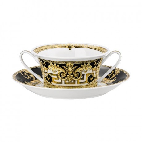 Rosenthal meets Versace Rosenthal Versace Prestige Gala Suppentasse 0,30 L 2-tlg. Чашка для супа Rosenthal Versace Prestige Gala 0,30 л 2 шт.