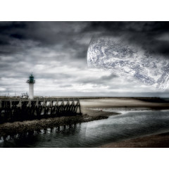 CALVENDO Puzzle CALVENDO Puzzle Mondlicht Пазл CALVENDO Пазл лунный свет