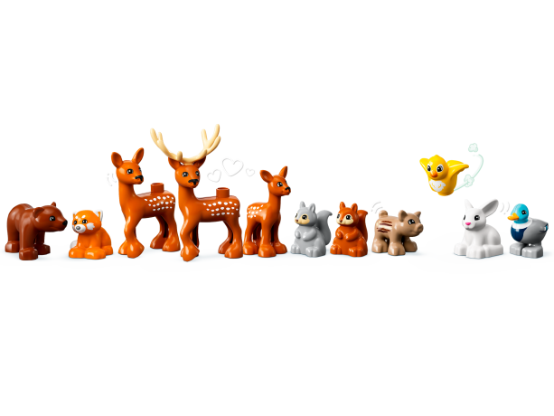 Lego Wilde Tiere Europas Дикие животные Европы