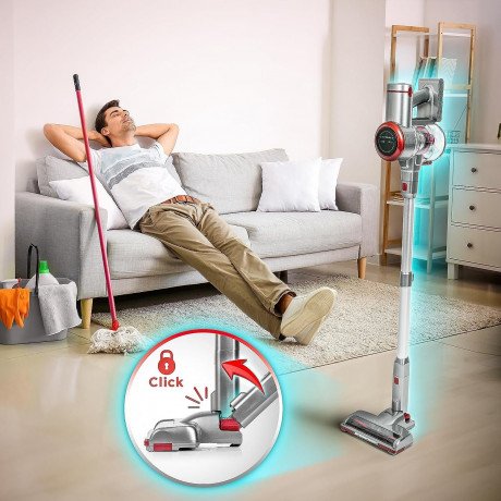 Duronic Duronic Akku-Stielstaubsauger, VC28 Akku Staubsauger, Burstenstaubsauger kabellos, Handstaubsauger Беспроводной пылесос Duronic, беспроводной пылесос VC28, пылесос с беспроводной щеткой, ручной пылесос