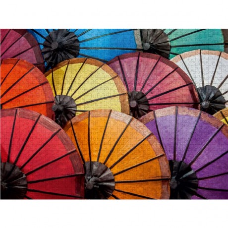 CALVENDO Puzzle CALVENDO Puzzle Sonnenschirme in Sudostasien Пазл CALVENDO Puzzle Parasols в Юго-Восточной Азии