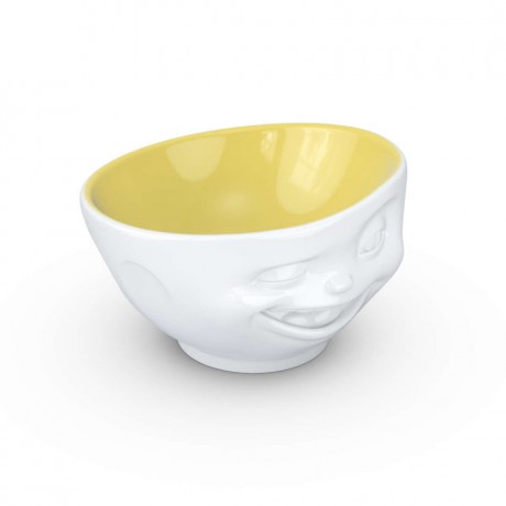 Fiftyeight Products TV Tassen Schale innen Safran zwinkernd 0,5 L Чаша TV чаша внутри шафран подмигивающая 0,5 л