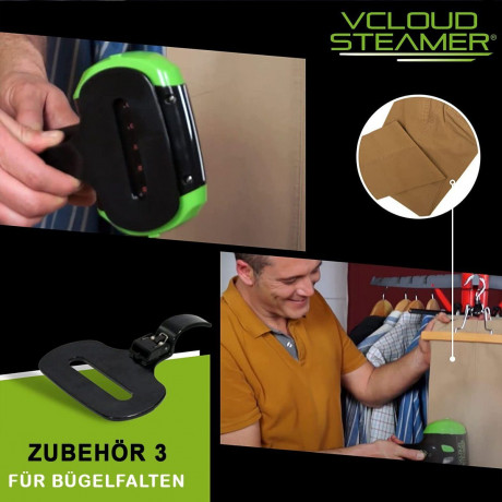 Best Direct® Best Direct® Dampfburste V Cloud Steamer®, 1000,00 W, tragbare Dampfburste fur Kleidung, Polster und Bugelfalten Паровая щетка Best Direct® V Cloud Steamer®, 1000,00 Вт, портативная паровая щетка для одежды, обивки и разглаживания складок.