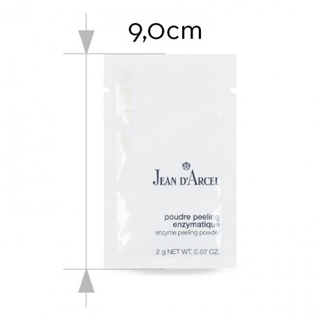 JEAN D'ARCEL poudre peeling enzymatique DEMAQUILLANTE Peelingpulver einfache Handhabung und Dosierung  Poudre Peeling Enzymatique DEMAQUILLANTE порошок для пилинга простота в обращении и дозировке