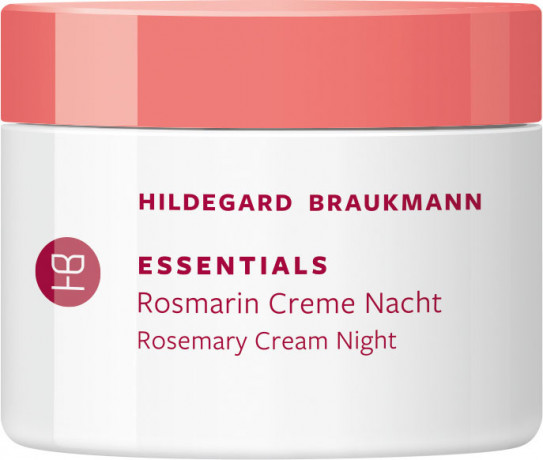 Hildegard Braukmann ESSENTIALS Rosmarin Creme Nacht, 50 ml, Hildegard Braukmann ночной крем для лица с розмарином, для нормальной кожи, 50 мл