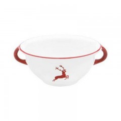 Gmundner Keramik Gmundner Keramik Rubinroter Hirsch Weitling d: 17 cm / 0,6 L Gmundner Ceramics Ruby Red Deer Weitling d: 17 см / 0,6 л