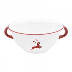 Gmundner Keramik Gmundner Keramik Rubinroter Hirsch Weitling d: 17 cm / 0,6 L Gmundner Ceramics Ruby Red Deer Weitling d: 17 см / 0,6 л