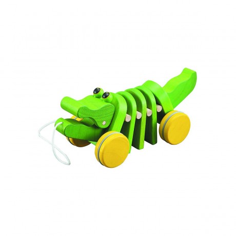 PLANTOYS PlanToys Nachziehtier Alligator PlanToys тянет за собой игрушечного аллигатора