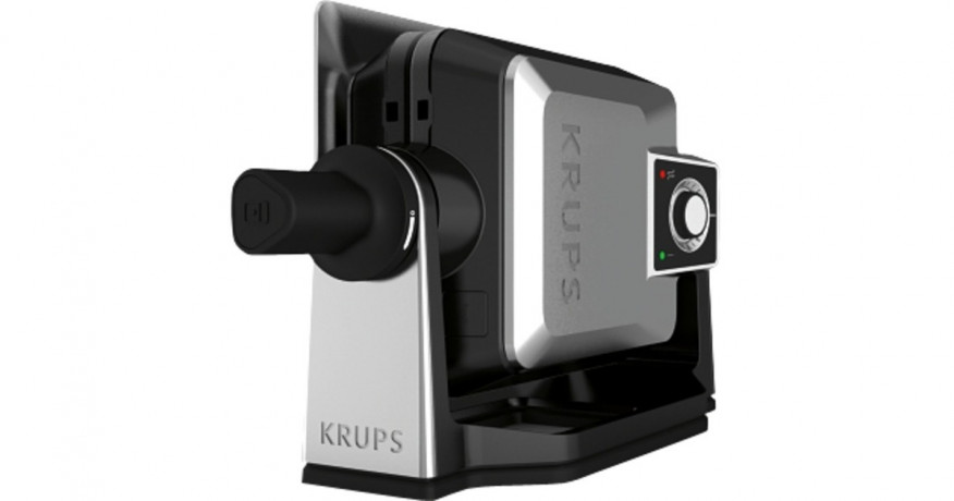 Krups Krups Waffeleisen Professional FDD95D edelstahl/schwarz, 1.200 Watt edelstahl/schwarz Вафельница Krups Professional FDD95D нержавеющая сталь/черный, 1200 Вт