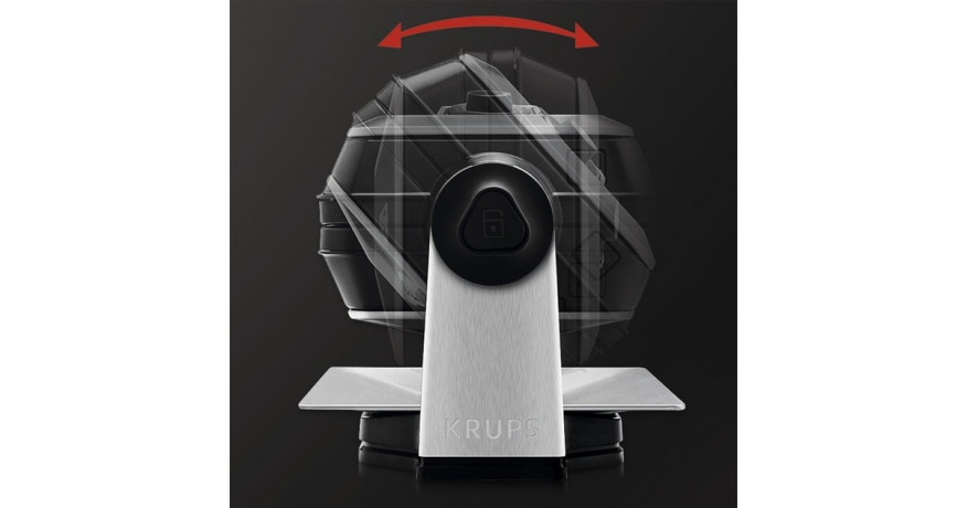 Krups Krups Waffeleisen Professional FDD95D edelstahl/schwarz, 1.200 Watt edelstahl/schwarz Вафельница Krups Professional FDD95D нержавеющая сталь/черный, 1200 Вт