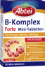 Abtei B-Komplex Forte Mini-Tabletten 50 Mini-Tabletten (11,6 g), Abtei Мини-таблетки с восемью витаминами группы B для энергии, нервной системы и умственной работоспособности, 50 мини-таблеток (11,6 г)