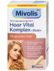 Mivolis Haar Vital Komplex + Biotin, Kapseln 60 St Витаминный комплекс для волос, 60 шт