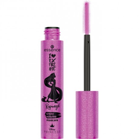Essence Disney Princess Rapunzel I Love Extreme Mascara, Эссенс Принцессы Диснея Рапунцель Тушь для объема и разделения ресниц, черная, 12 мл