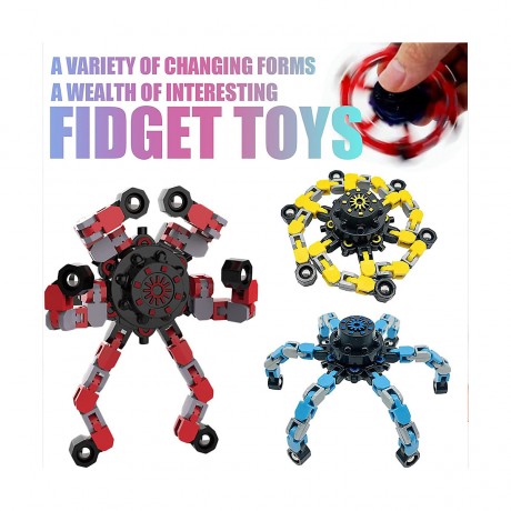 Vetaka Transform Spielzeug Fidget Spinner fur Kinder Игрушка-трансформер Fidget Spinner для детей