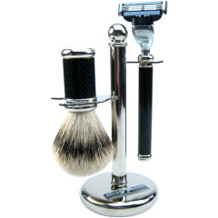 Golddachs Rasierset, Zupfhaar  Бритвенный набор, выщипанные волосы