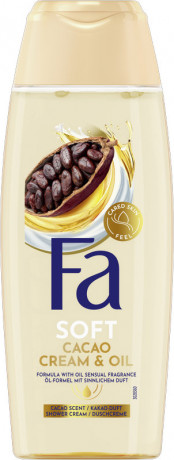 Fa Cream & Oil Cacao Duschcreme 250 ml, Крем для душа FA Cream & Oil Cacao с маслами и ароматом какао, 250 мл