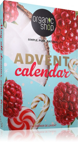 Organic Shop Natural Beauty Adventskalender 2026, Адвент-календарь 2026 Organic Shop Natural Beauty с 24 средствами для лица, тела и волос