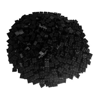 LEGO LEGO 2x2 Steine Schwarz - 100 Stuck - Black bricks 3003 LEGO 2x2 кирпичи черные - 100 штук - Черные кирпичи 3003